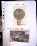 1849-1955, 218 lettres et cartes avec timbres seuls,
