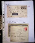 1849-1955, 218 lettres et cartes avec timbres seuls,