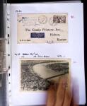 1849-1955, 218 lettres et cartes avec timbres seuls,