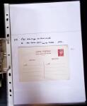 1849-1955, 218 lettres et cartes avec timbres seuls,