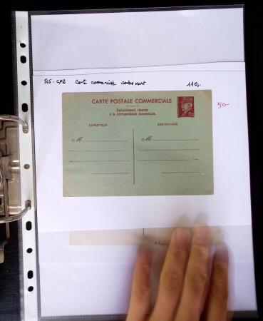 1849-1955, 218 lettres et cartes avec timbres seuls,