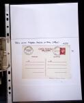 1849-1955, 218 lettres et cartes avec timbres seuls,