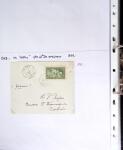 1849-1955, 218 lettres et cartes avec timbres seuls,