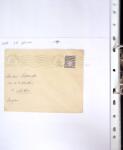 1849-1955, 218 lettres et cartes avec timbres seuls,