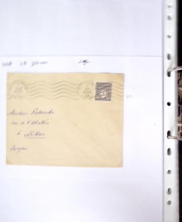 1849-1955, 218 lettres et cartes avec timbres seuls,