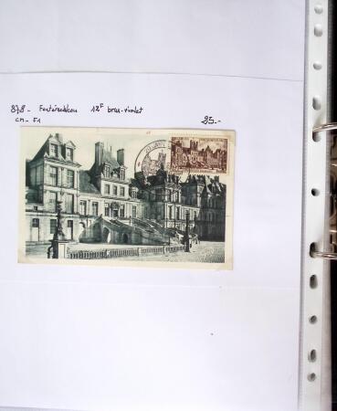 1849-1955, 218 lettres et cartes avec timbres seuls,