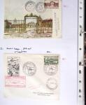 1849-1955, 218 lettres et cartes avec timbres seuls,