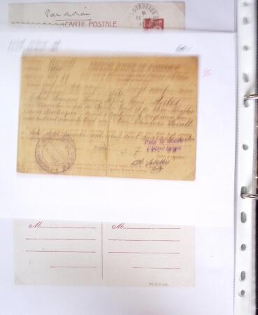 1849-1955, 218 lettres et cartes avec timbres seuls,