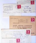1955-1959 Classeur blanc, contenant environs 400 plis,