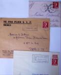1955-1959 Classeur blanc, contenant environs 400 plis,