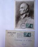 1955-1959 Classeur blanc, contenant environs 400 plis,