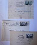 1955-1959 Classeur blanc, contenant environs 400 plis,