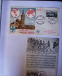 1955-1959 Classeur blanc, contenant environs 400 plis,