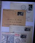 1955-1959 Classeur blanc, contenant environs 400 plis,