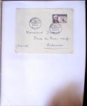 1955-1959 Classeur blanc, contenant environs 400 plis,