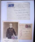 1955-1959 Classeur blanc, contenant environs 400 plis,