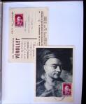 1955-1959 Classeur blanc, contenant environs 400 plis,