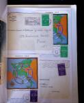 1955-1959 Classeur blanc, contenant environs 400 plis,