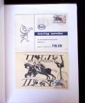 1955-1959 Classeur blanc, contenant environs 400 plis,