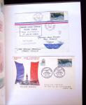 1955-1959 Classeur blanc, contenant environs 400 plis,