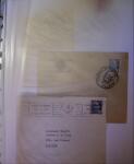 1945-1950 Classeur Blanc contenant environs 250/300