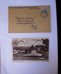 1945-1950 Classeur Blanc contenant environs 250/300