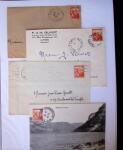 1945-1950 Classeur Blanc contenant environs 250/300