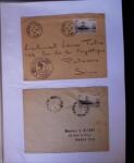 1945-1950 Classeur Blanc contenant environs 250/300