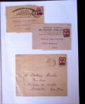 1945-1950 Classeur Blanc contenant environs 250/300