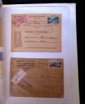 1945-1950 Classeur Blanc contenant environs 250/300