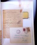 1945-1950 Classeur Blanc contenant environs 250/300