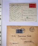 1949-1955 Classeur Blanc, contenant envions 350/400