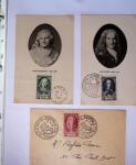 1949-1955 Classeur Blanc, contenant envions 350/400