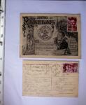 1949-1955 Classeur Blanc, contenant envions 350/400