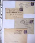 1949-1955 Classeur Blanc, contenant envions 350/400