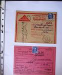 1949-1955 Classeur Blanc, contenant envions 350/400