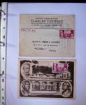1949-1955 Classeur Blanc, contenant envions 350/400