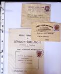 1949-1955 Classeur Blanc, contenant envions 350/400