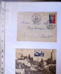 1949-1955 Classeur Blanc, contenant envions 350/400