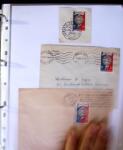 1949-1955 Classeur Blanc, contenant envions 350/400