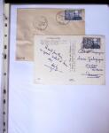 1949-1955 Classeur Blanc, contenant envions 350/400