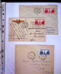 1949-1955 Classeur Blanc, contenant envions 350/400