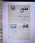 1949-1955 Classeur Blanc, contenant envions 350/400