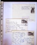 1949-1955 Classeur Blanc, contenant envions 350/400