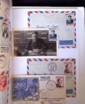 1949-1955 Classeur Blanc, contenant envions 350/400