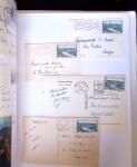 1949-1955 Classeur Blanc, contenant envions 350/400