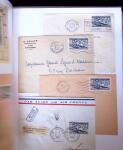 1949-1955 Classeur Blanc, contenant envions 350/400