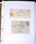 1871-1944 Classeur d'une centaine de plis, Alsace Lorraine