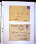 1871-1944 Classeur d'une centaine de plis, Alsace Lorraine