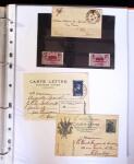 1871-1944 Classeur d'une centaine de plis, Alsace Lorraine